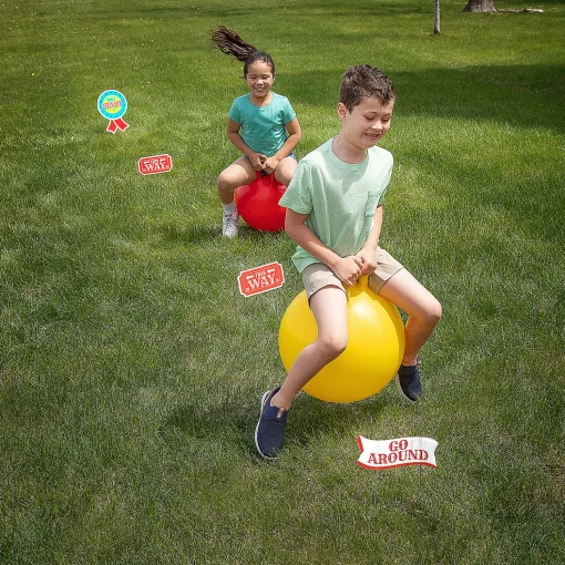 Backyard Carnival Hopper Relay Game