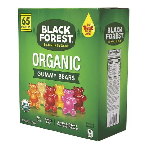 Black Forest Organic Gummy Bears, 0.8 Oz, 65 Count