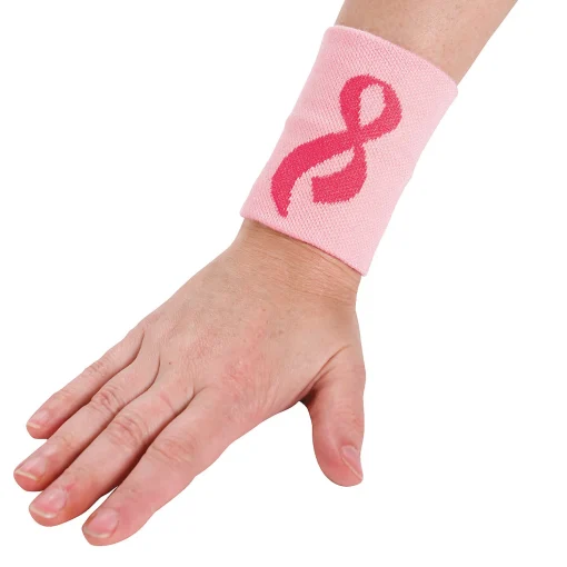 Breast Cancer Awareness Wristbands - 12 Pc.