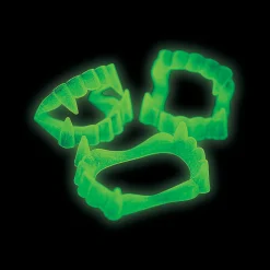 Bulk 72 Pc. Glow-In-The-Dark Bpa-Free Plastic Vampire Fangs