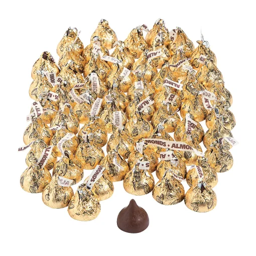 Bulk 400 Pc. Gold Almond Hershey's