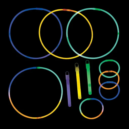 Bulk 1000 Pc. Halloween Glow Stick, Bracelet & Necklace Assortment