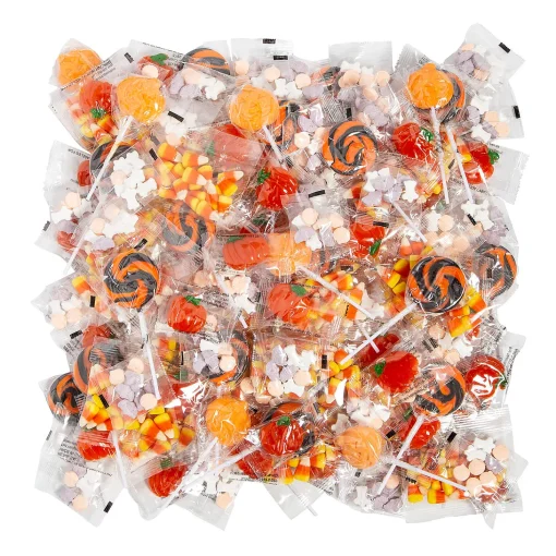 Bulk 200 Pc. Jack-O'-Lantern Halloween Candy Assortment
