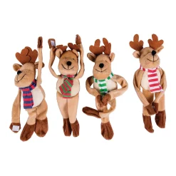 Bulk 72 Pc. Long Arm Stuffed Reindeer