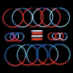 Bulk 500 Pc. Patriotic Glow Assortment