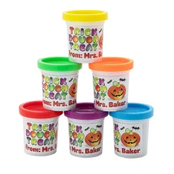 Bulk 30 Pc. Personalized Halloween Dough Handouts