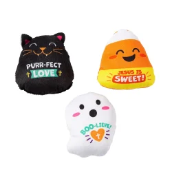 Bulk 50 Pc. Religious Halloween Plush Characters