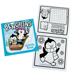 Bulk 48 Pc. Winter Fun & Games Activity Books