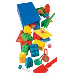 Color Brick Stress Toys - 12 Pc.