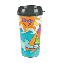 Diy Bpa-Free Plastic Travel Mugs - 6 Ct.
