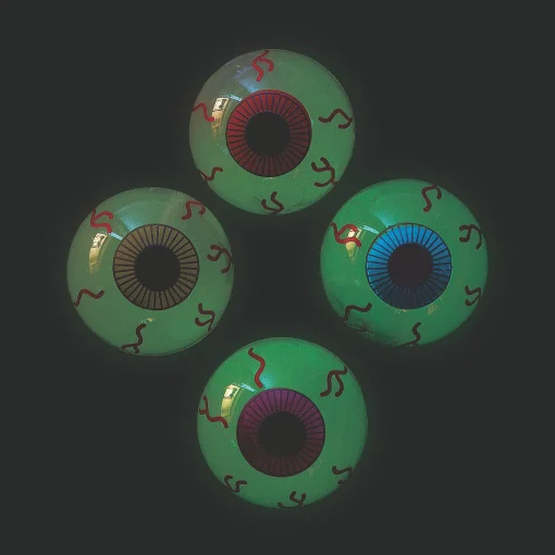 Glow-In-The-Dark Eyeball Slime - 12 Pc.