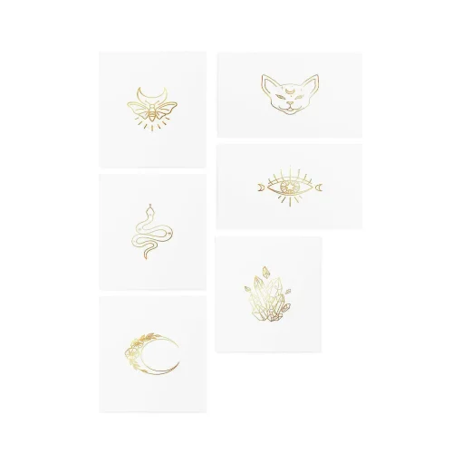 Gold Magic Tattoo Set