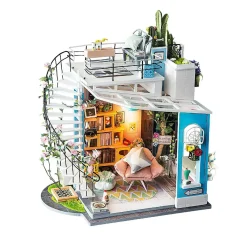Handscraft Diy 3D Dollhouse Puzzle - Dora's Loft