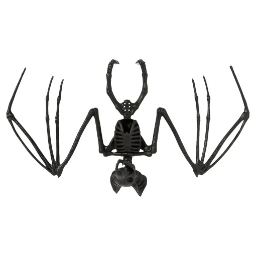 Hanging Bat Skeleton Halloween Decorations - 6 Pc.