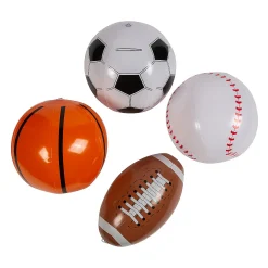 Inflatable 11" Sport Ball Assortment - 12 Pc.