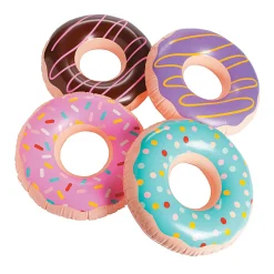 Inflatable Donuts - 12 Pc.