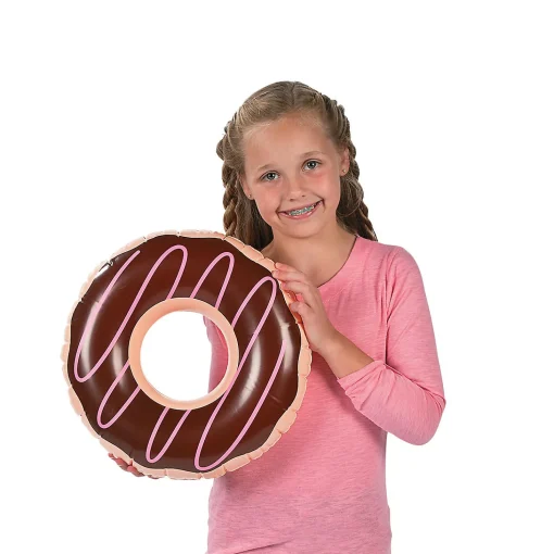 Inflatable Donuts - 12 Pc.