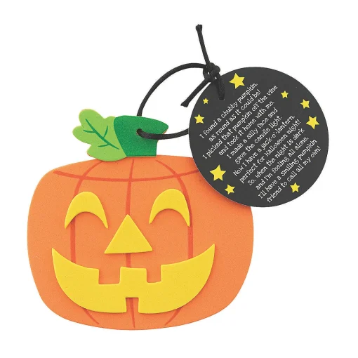 Legend Of The Halloween Jack-O'-Lantern Craft Kit - Makes 12