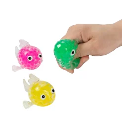 Little Fish Water Bead Squeeze Toys - 12 Pc.