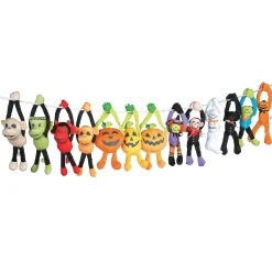 Long Arm Stuffed Jack-O'-Lanterns - 12 Pc.