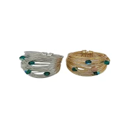 Marcia Ring Deep Green Swarovski