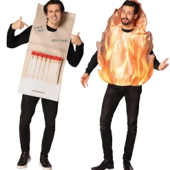Matches & Flame Couples Costumes