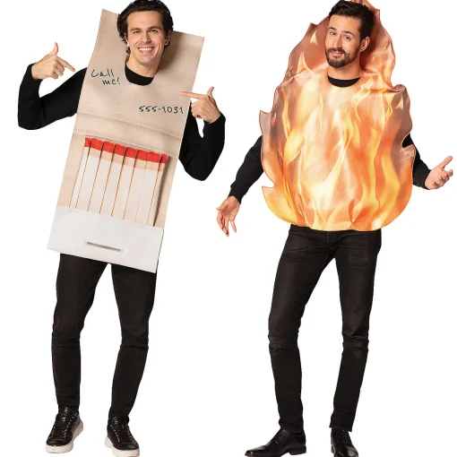 Matches & Flame Couples Costumes