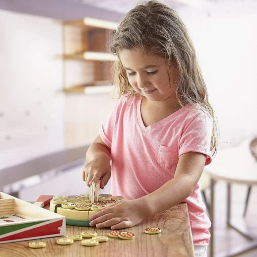 Melissa And Doug Pizza Party Wooden Set