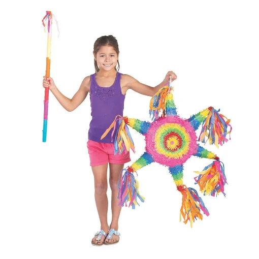 Neon Star Pinata Kit - 210 Pc.