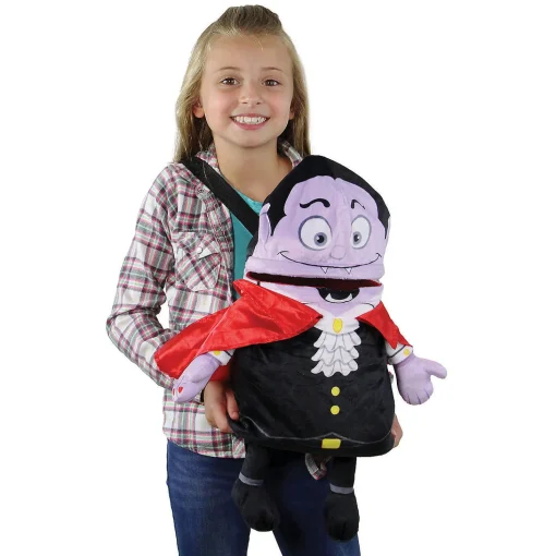 Northlight 21" Black And Red Vampire Unisex Child Trick Or Treat Halloween Bag Costume Accessory