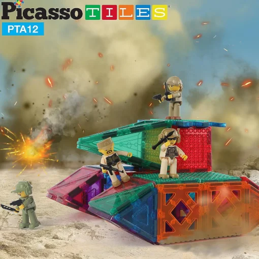 Picassotiles 12 Piece Law Enforcement Character Figure Set