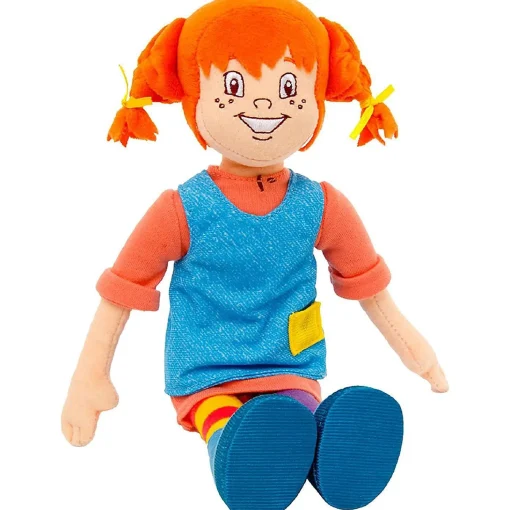 Pippy Longstocking Plush Doll 12" Classic Swedish Kids Book Tv Character Mighty Mojo