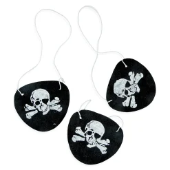 Pirate Eye Patches- 12 Pc.