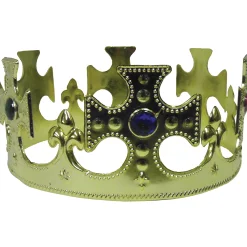 Plastic Gold Crown