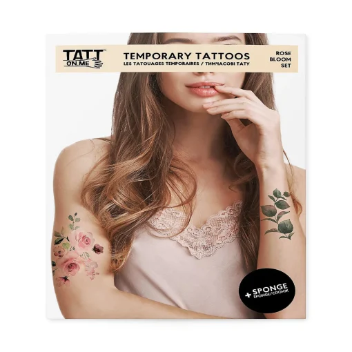 Rose Spring Tattoo Set