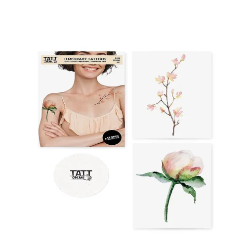 Rose Spring Tattoo Set