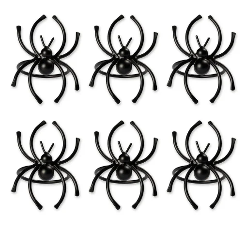 Spider Napkin Ring (Set Of 6)
