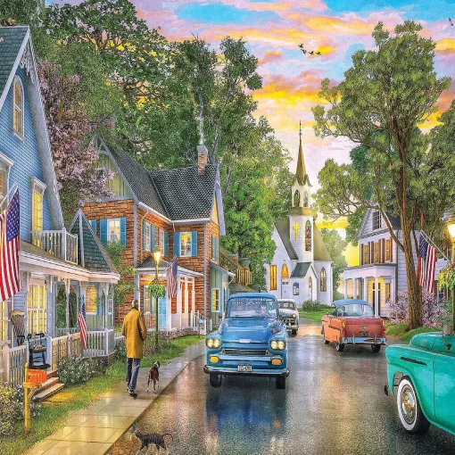 Springbok Blissful Borough 1000 Piece Jigsaw Puzzle