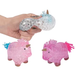 Squishy Water Beads Unicorn Toys - 12 Pc.