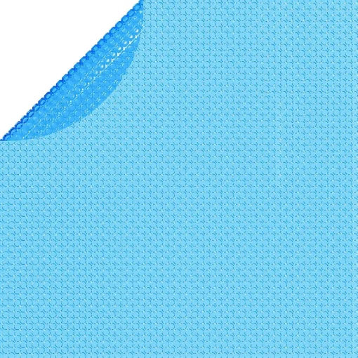 Vidaxl Floating Round Pe Solar Pool Film 98.4" Blue
