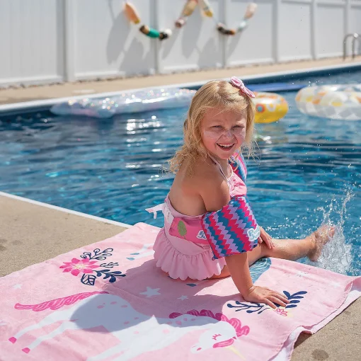 Wildkin Magical Unicorns 100% Cotton Beach Towel