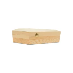 Woodpeckers Crafts, Diy Unfinished Wood 18" Coffin, Pack Of 2