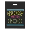 12 1/2" X 17" Bulk 50 Pc. Neon Religious Trick-Or-Treat Plastic Goody Bags