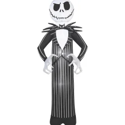 84" Blow Up Inflatable Nightmare Before Christmas Jack Skellington Halloween Decoration