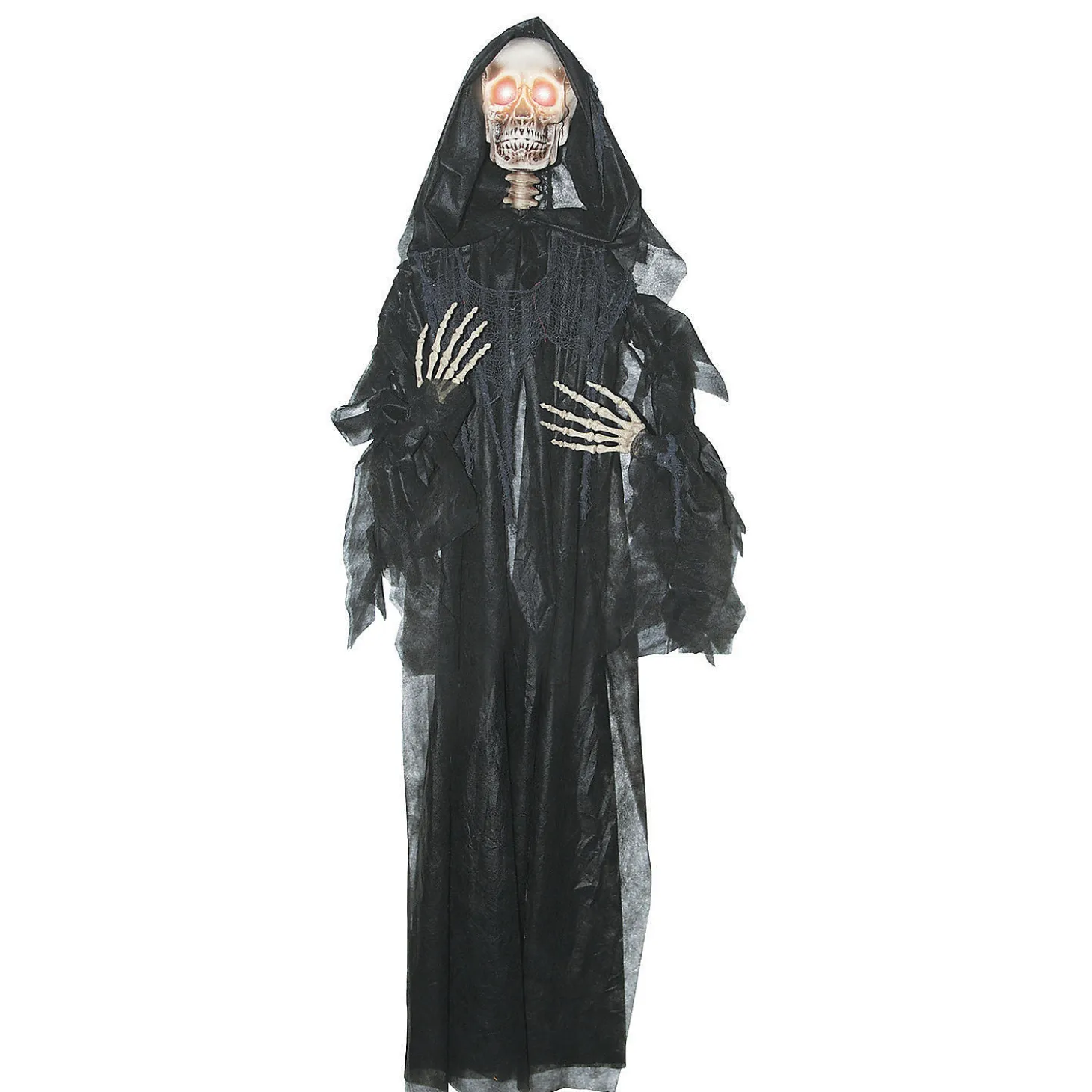 63" Light Up Hanging Reaper Halloween Decoration
