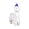13" Multicolor Mohawk Stuffed Llama