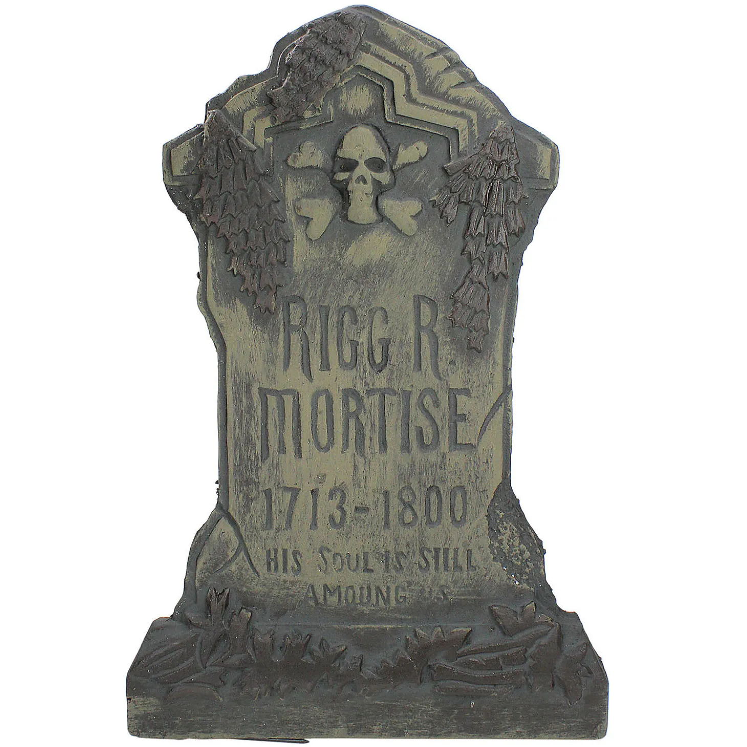 28.5" Rigg R Mortise Halloween Tombstone Yard Decoration