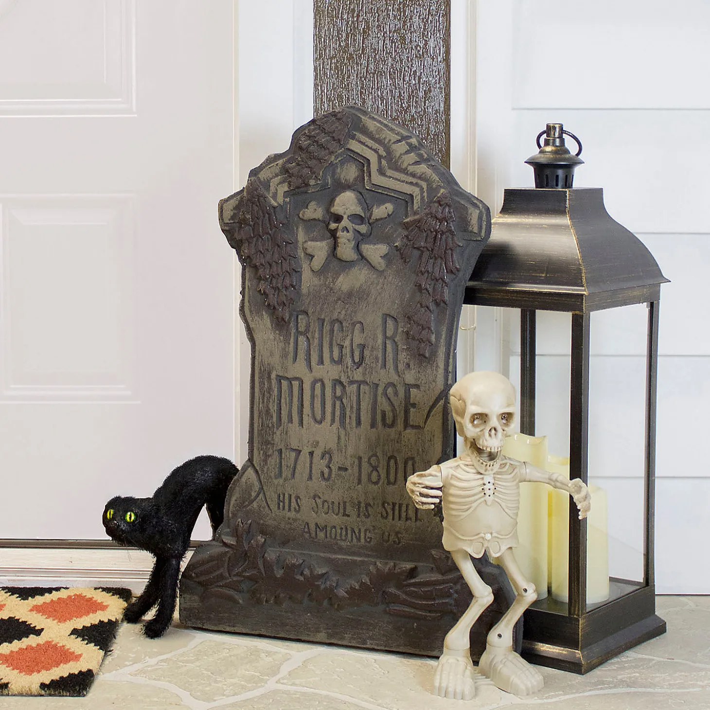 28.5" Rigg R Mortise Halloween Tombstone Yard Decoration