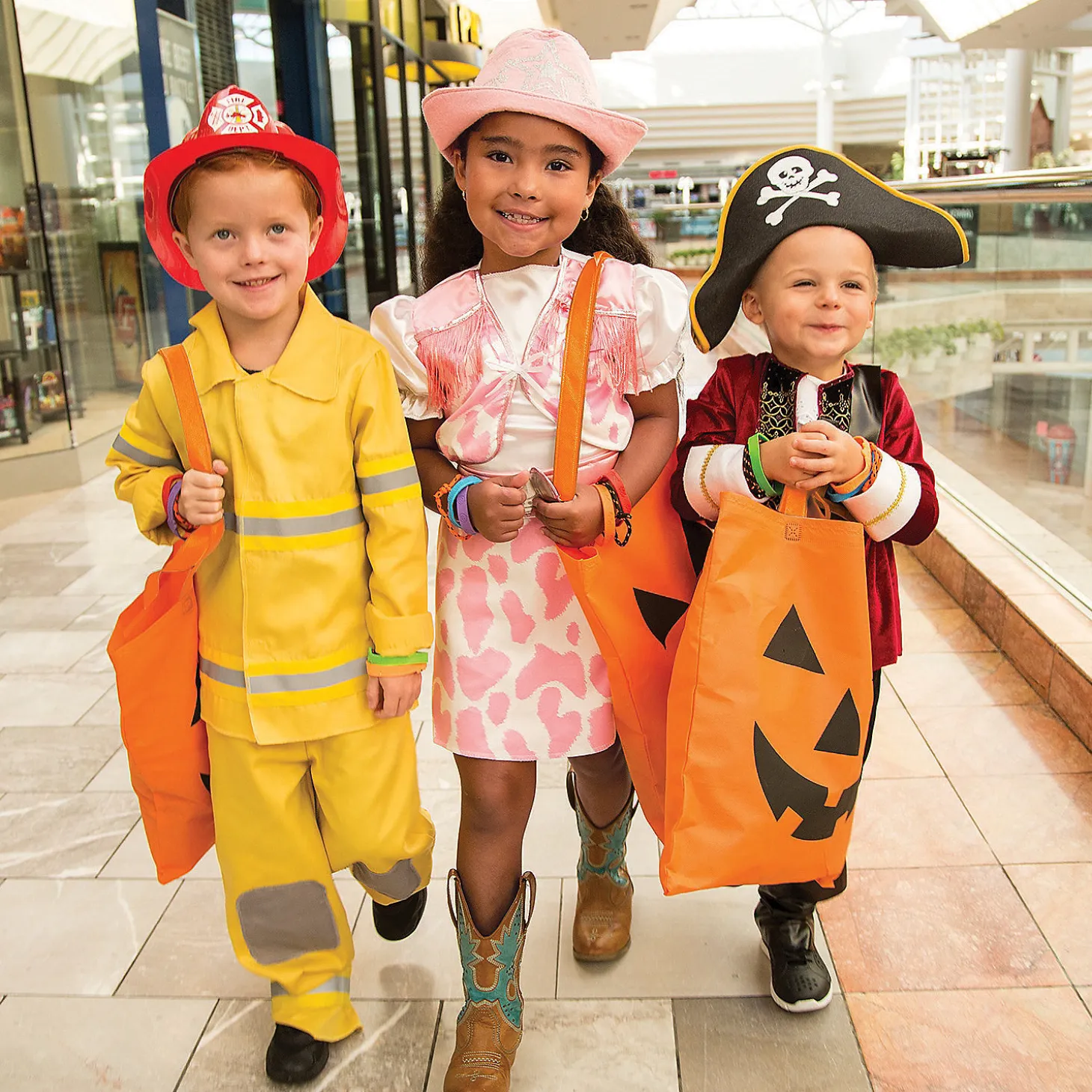 15" X 16 1/2" Large Jack-O'-Lantern Tote Bags - 12 Pc.