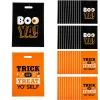 12-1/2" X 17" Bulk 50 Pc. Halloween Funny Sayings Trick-Or-Treat Plastic Goody Bags